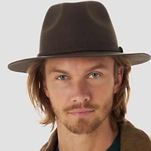 ❌SOLD❌Nash Fedora Hat Coffee Brown - Picture 3 of 10